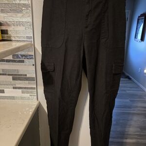 Terra & Sky Women 1X(16-18)Dark Cargo Pants